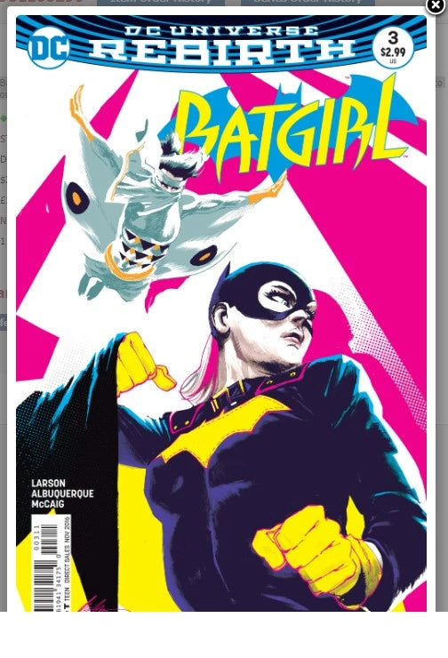 BATGIRL #3 - Secret Station Comic | Book Shop