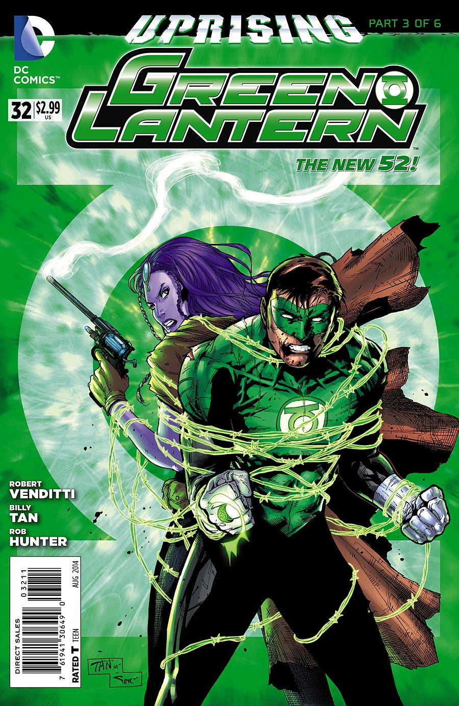 GREEN LANTERN #32 (UPRISING) - Secret Station Comic | Book Shop