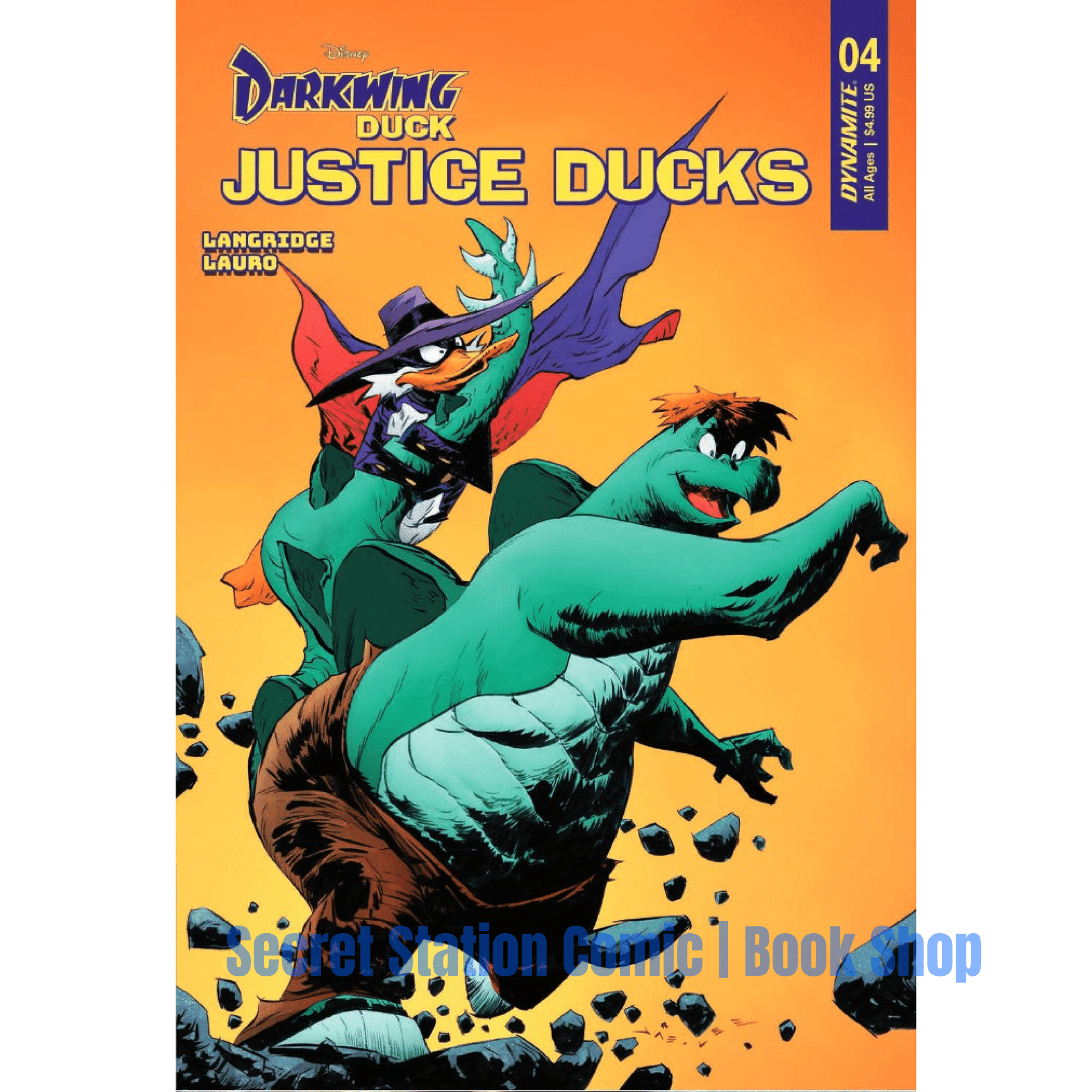 JUSTICE DUCKS #4 CVR A LEE (2024)