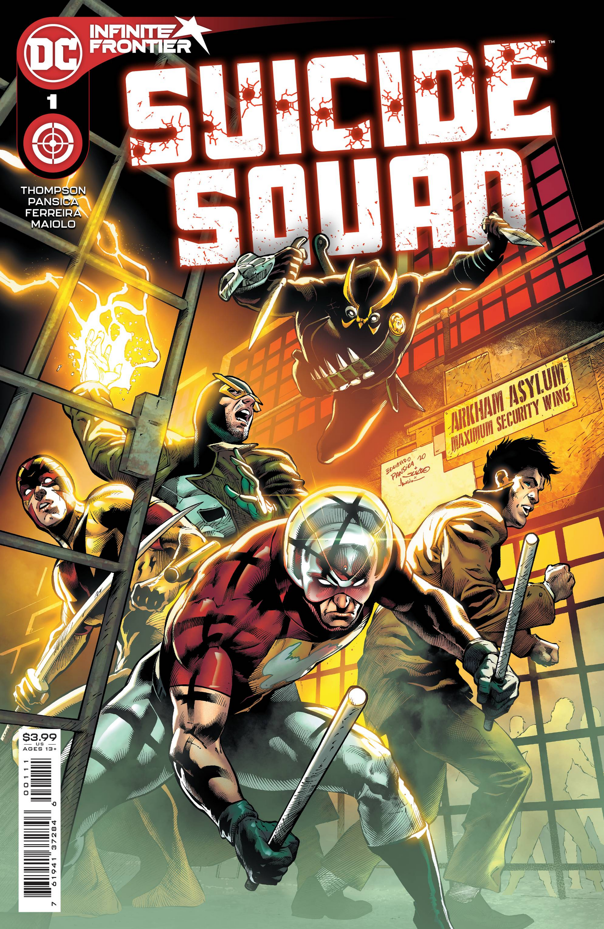 SUICIDE SQUAD #1 CVR A PANSICA (2020)