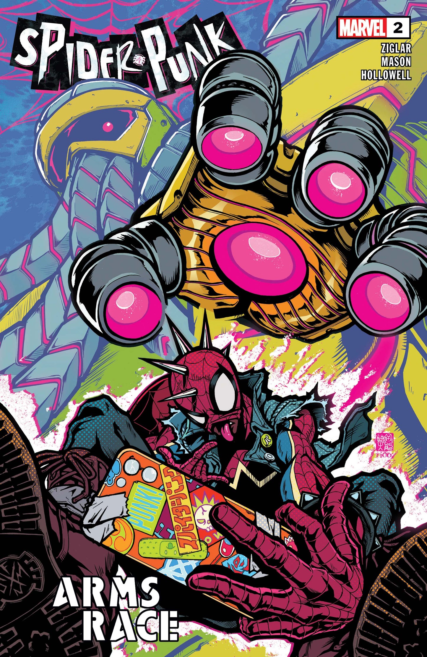 SPIDER-PUNK ARMS RACE #2 - Secret Station Comic | Book Shop