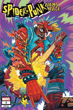 SPIDER-PUNK ARMS RACE #3 DAN HIPP VAR - Secret Station Comic | Book Shop