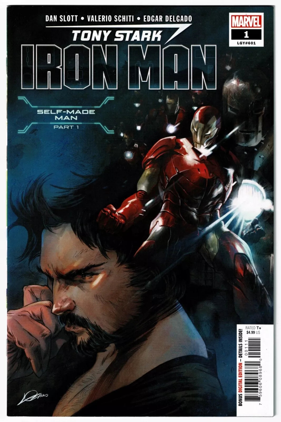 Tony Stark Iron Man (2018) 1MODEL06 NM - Secret Station Comic | Book Shop