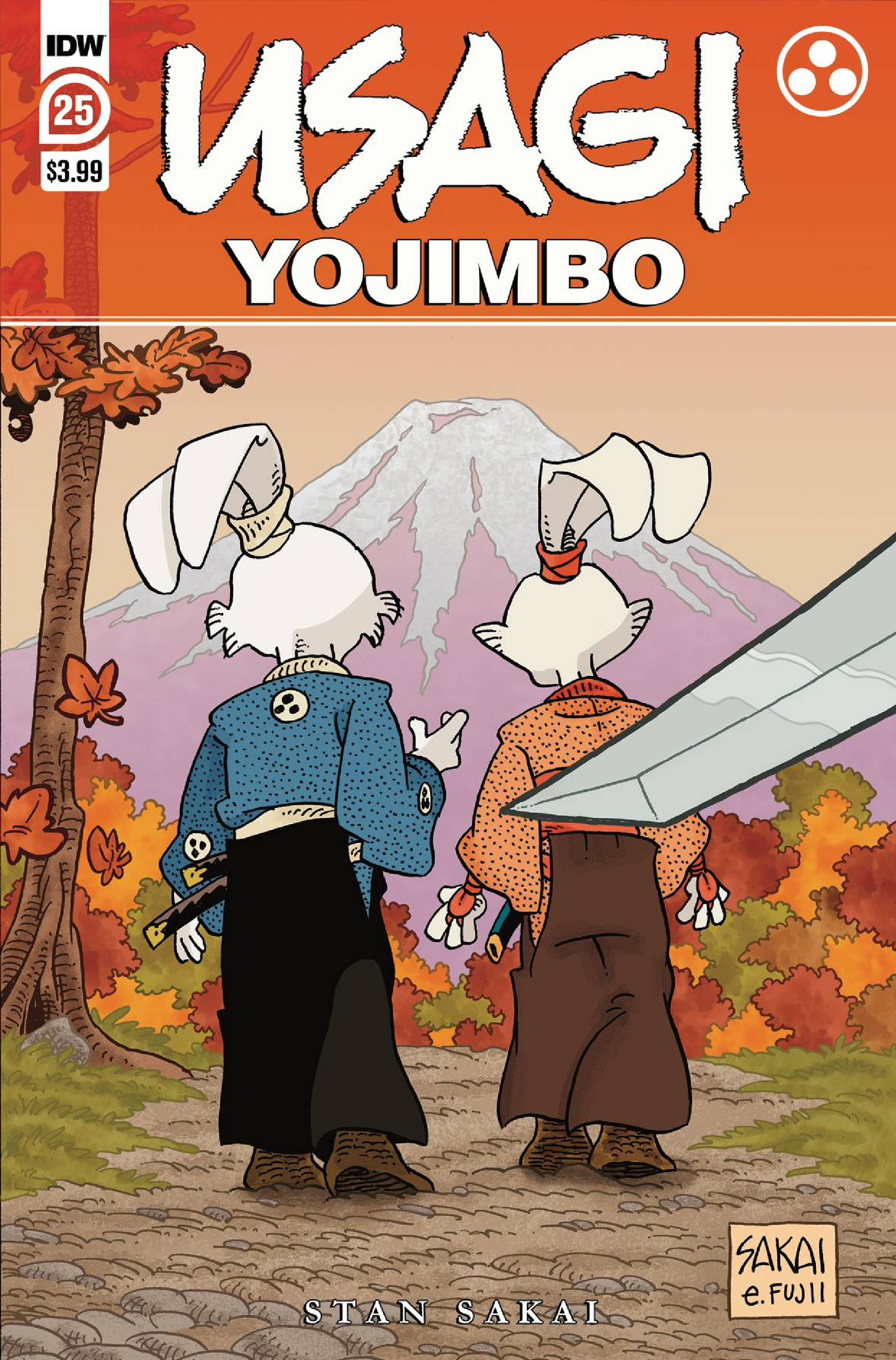 USAGI YOJIMBO #25 CVR A SAKAI (2021)