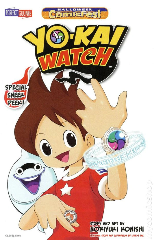 Yo-Kai Watch (2015 Perfect Square) Halloween ComicFest 2015 NM - Secret Station Comic | Book Shop